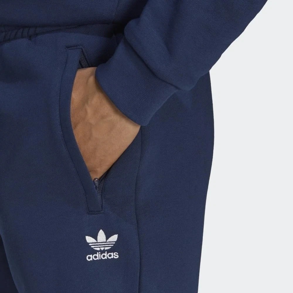 Adidas Originals Mens Trefoil Essentials Shorts, XXL / 2XL Indigo / Blue, NWT - Picture 4 of 5